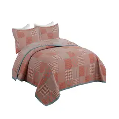 GENERICO - QUILT CUBRECAMA SUPER SUAVE 2 PLAZAS