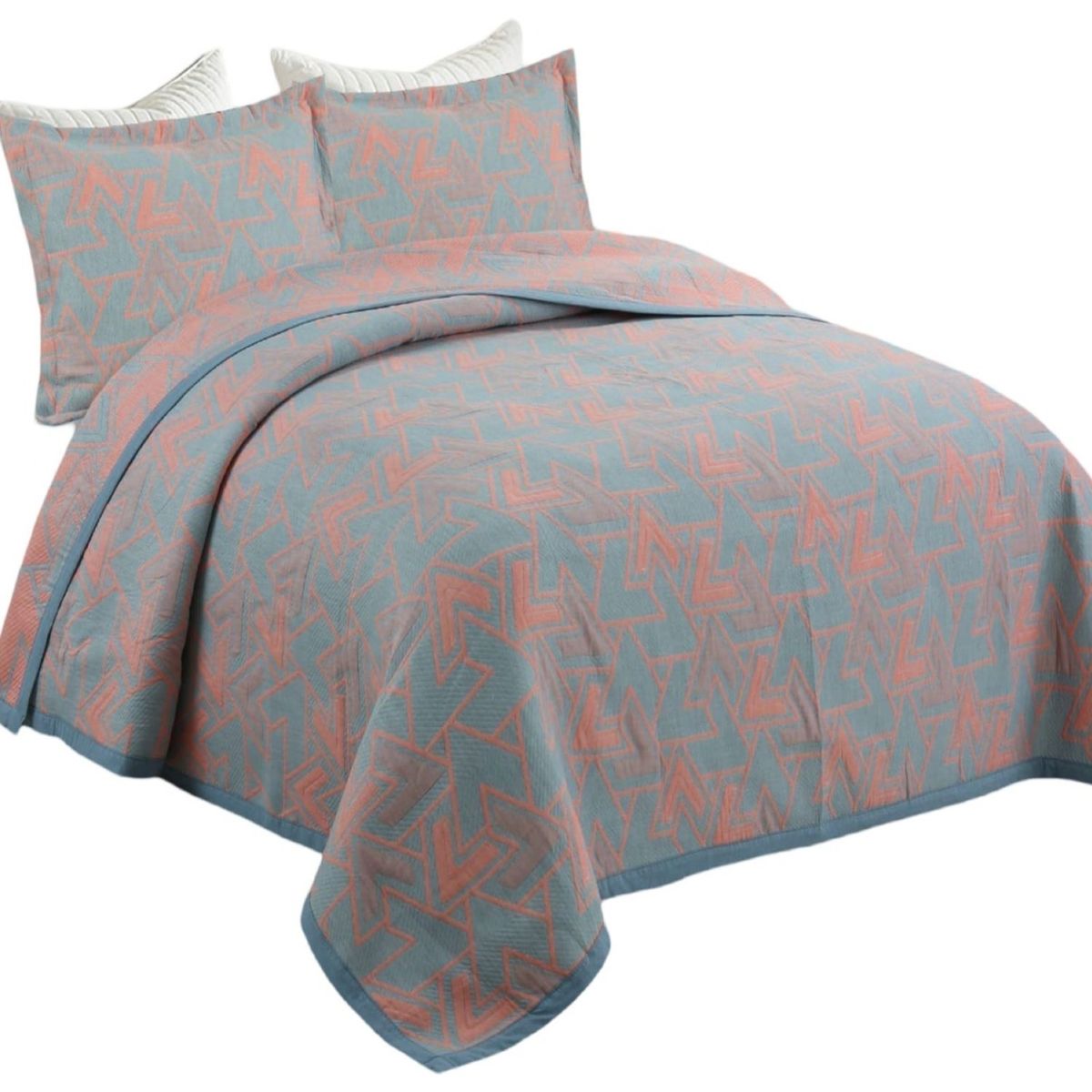 GENERICO - QUILT CUBRECAMA SUPER SUAVE 2 PLAZAS