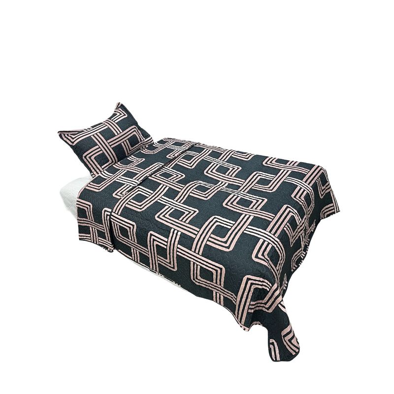 GENERICO - Cubrecama Quilt Delgado de Verano 15 Plaza