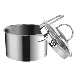 DANNY HOME - Olla Cacerola con Tapa SS Classic - 1.9 L