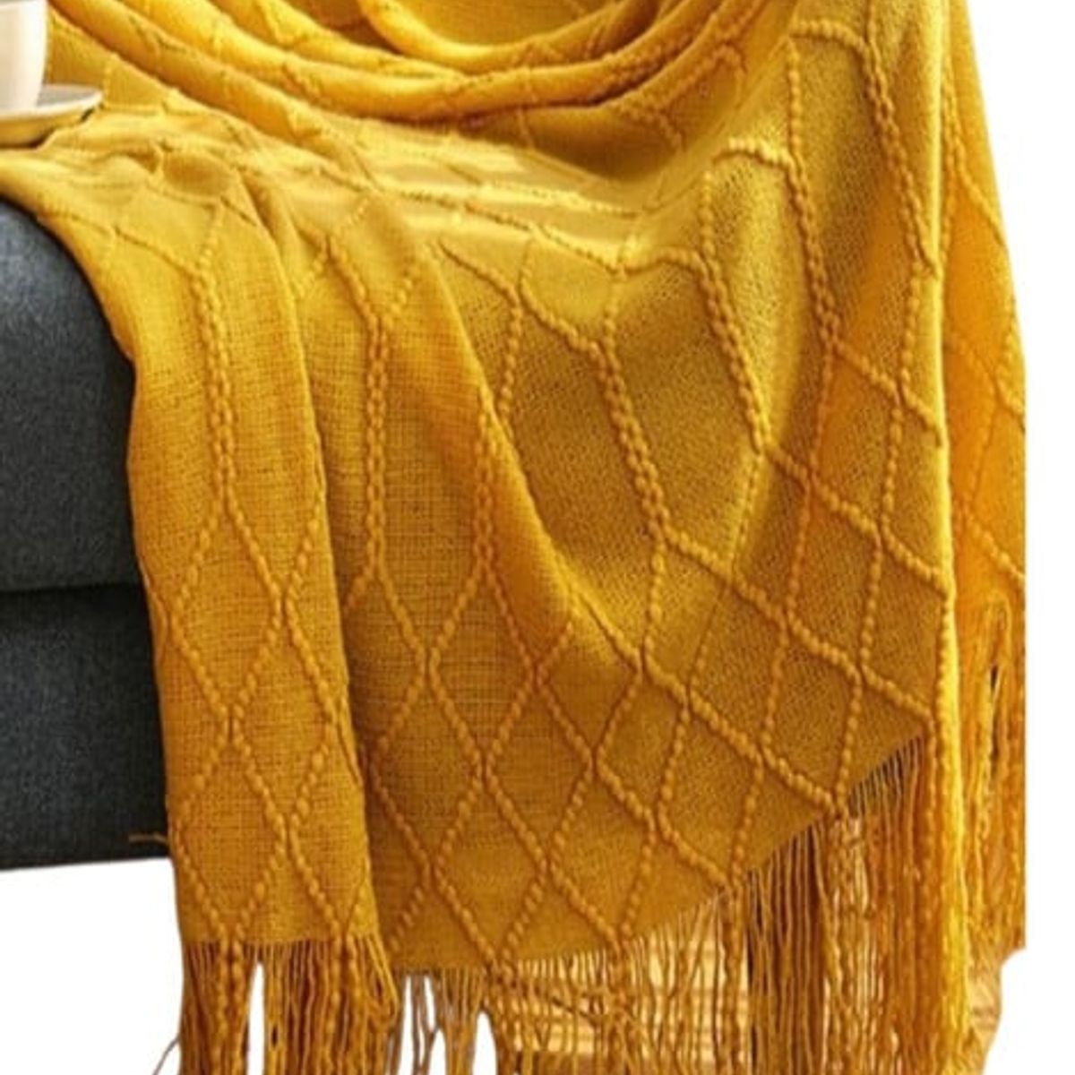 GENERICO - Mantas para sofas camas u oficinas muy suaves 127x152 cm