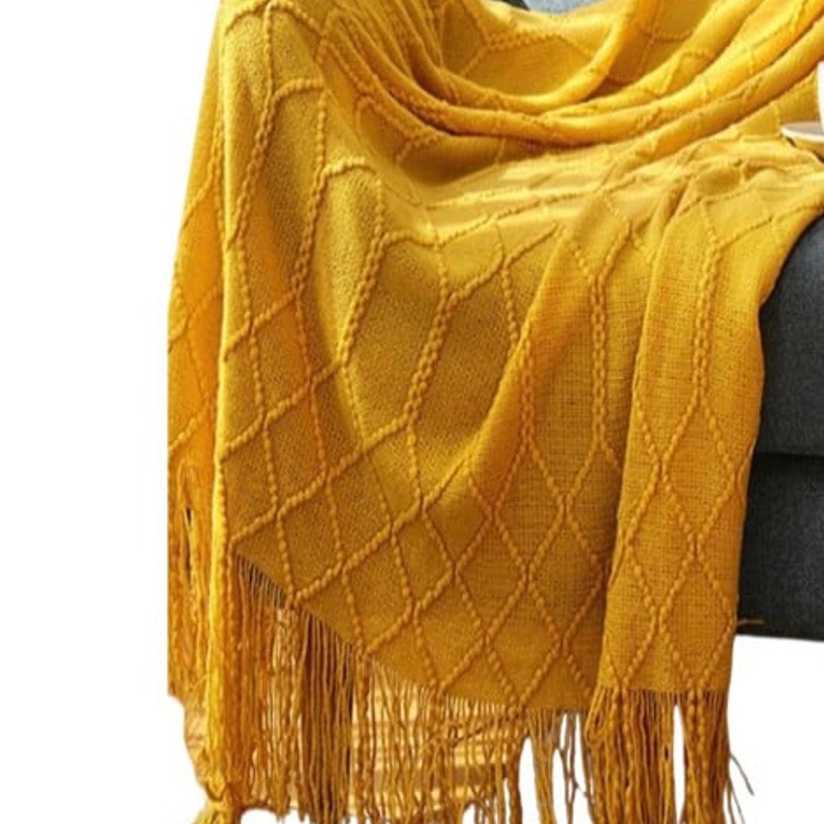 GENERICO - Mantas para sofas camas u oficinas muy suaves 127x152 cm