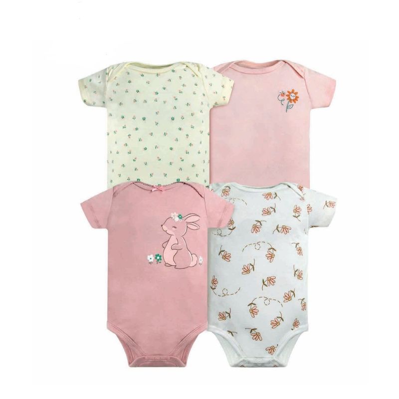 TEDMIMAK - bodys manga corta set 4 unidades