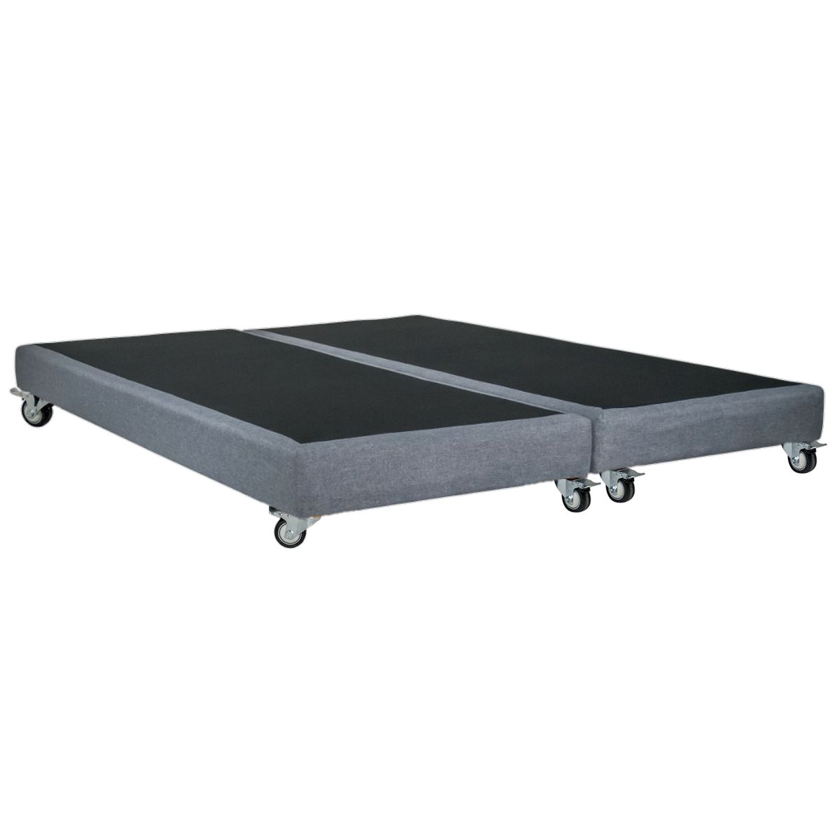 BLOCCARE - Base De Cama 2 plazas L 190cm con Rueda Deluxe.para colchon V.elastico