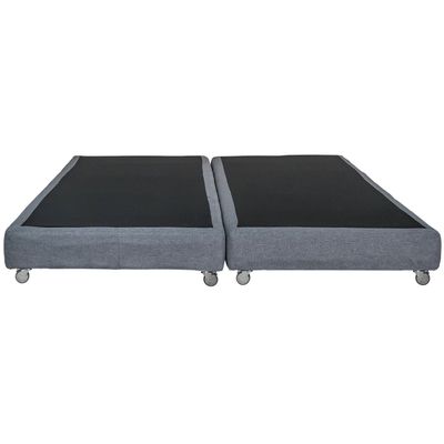 Imagen 2 del producto Base De Cama 2 plazas Box 13 cm L 200 cm con rueda Pyton.para colchon V.elastico
