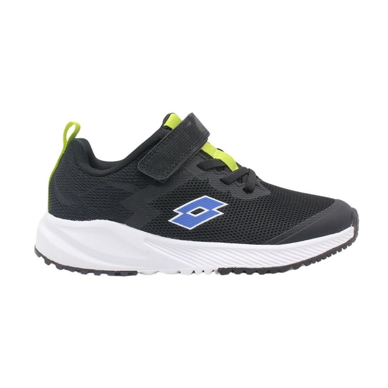 LOTTO - Zapatilla Running Niño Lotto - Challenge Negro Azul - Negro