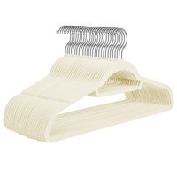 Set 30 Colgadores de Ropa Terciopelo Percha Antideslizante Velvet