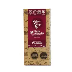 SABORES SIN CULPA - Chocolate Leche-Almendra Sin Azucar