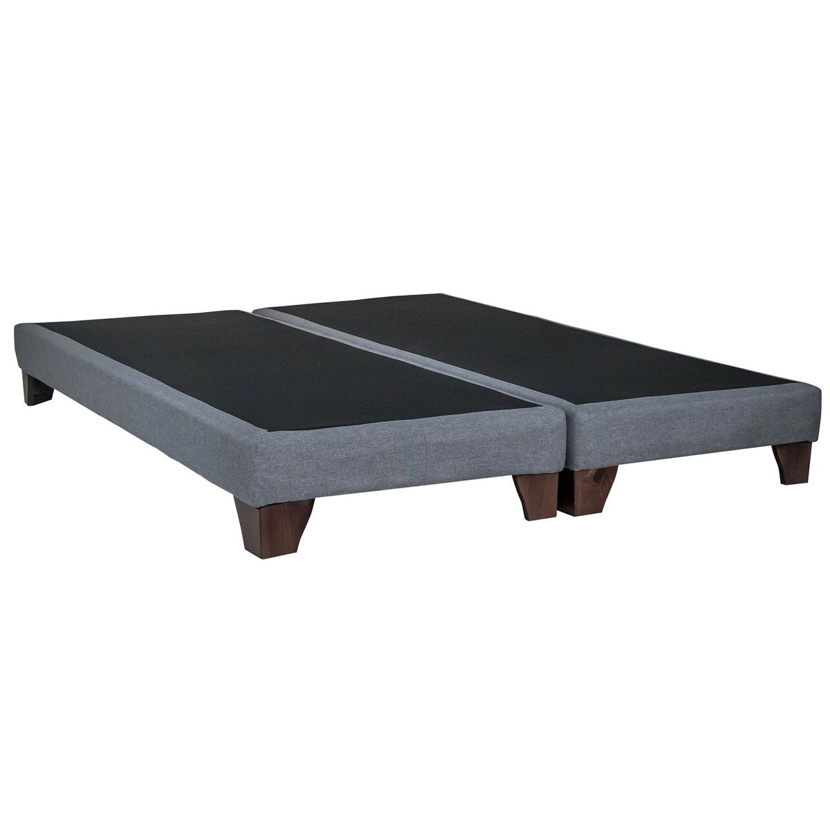 BLOCCARE - Base De Cama 2 Plazas Box 13 cm L200 cm. Patas 11 cm para colchon V.elastico