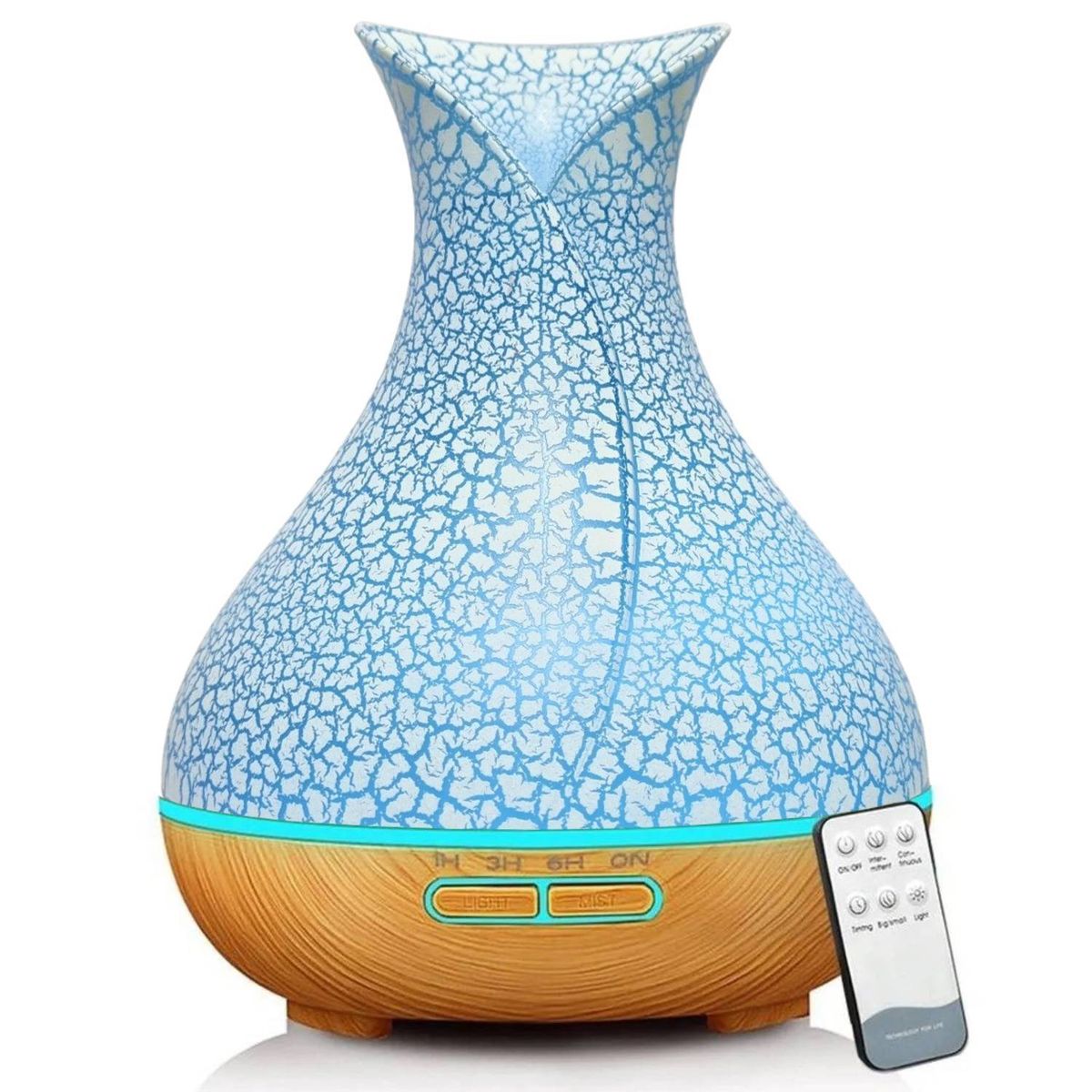 GENERICO - Humidificador Lampara Claro Control 550ml