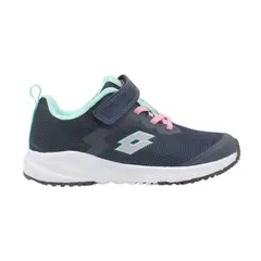 LOTTO - Zapatilla Running Niño - Challenge Azul Rosado - Azul