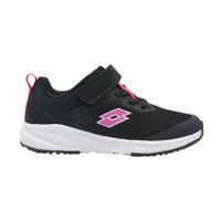 Zapatilla Running Niño - Challenge Negro Rosado - Negro