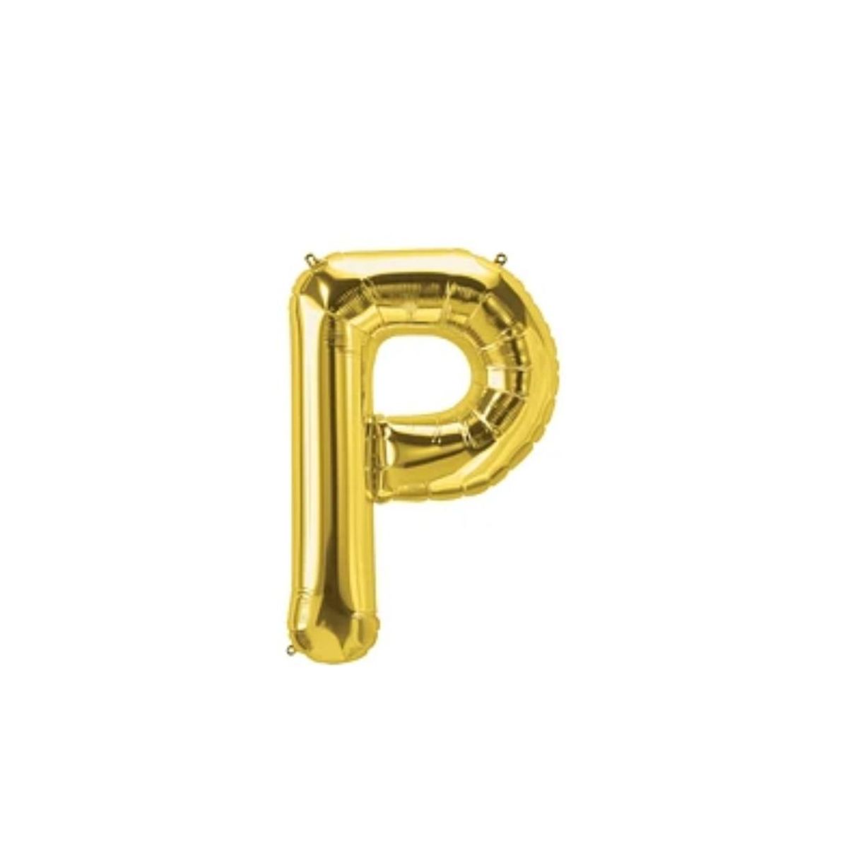 GENERICO - Globo Letra P Oro 16 pulgadas