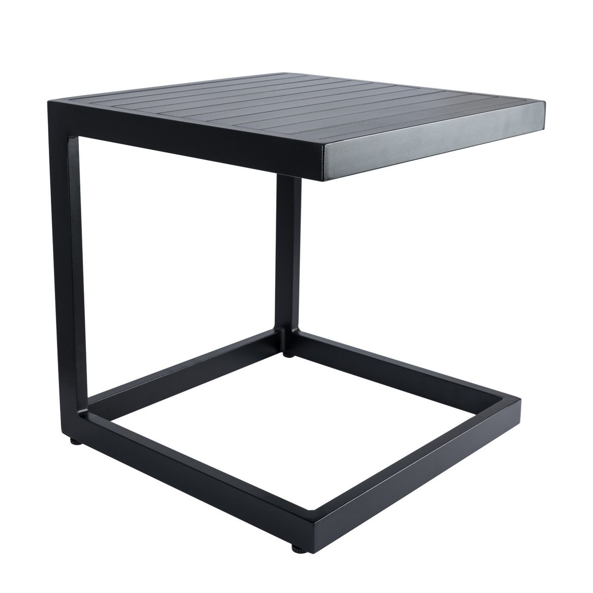 BOKAN - Mesa Lateral de Exterior Capó Negra