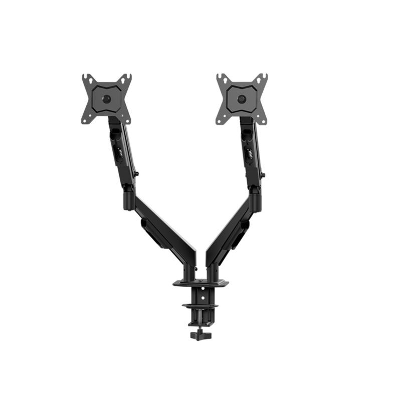 KLIP XTREME - Soporte para Monitor Doble Soporta Hasta 32 pulgadas KMM-410