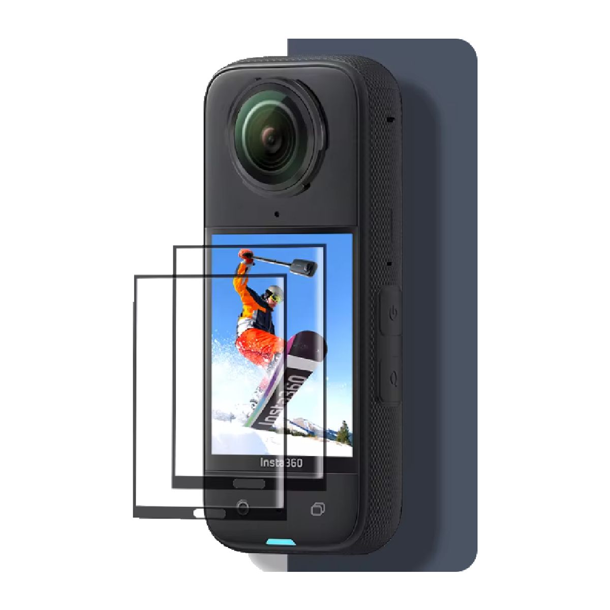 TELESIN - Lámina de Vidrio Templado Telesin para Insta360 X4-X5 - Telesin