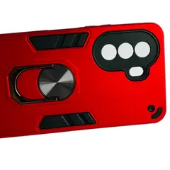 GENERICO - Carcasa Para Huawei Nova Y70 Anti Golpes Anillo Rojo