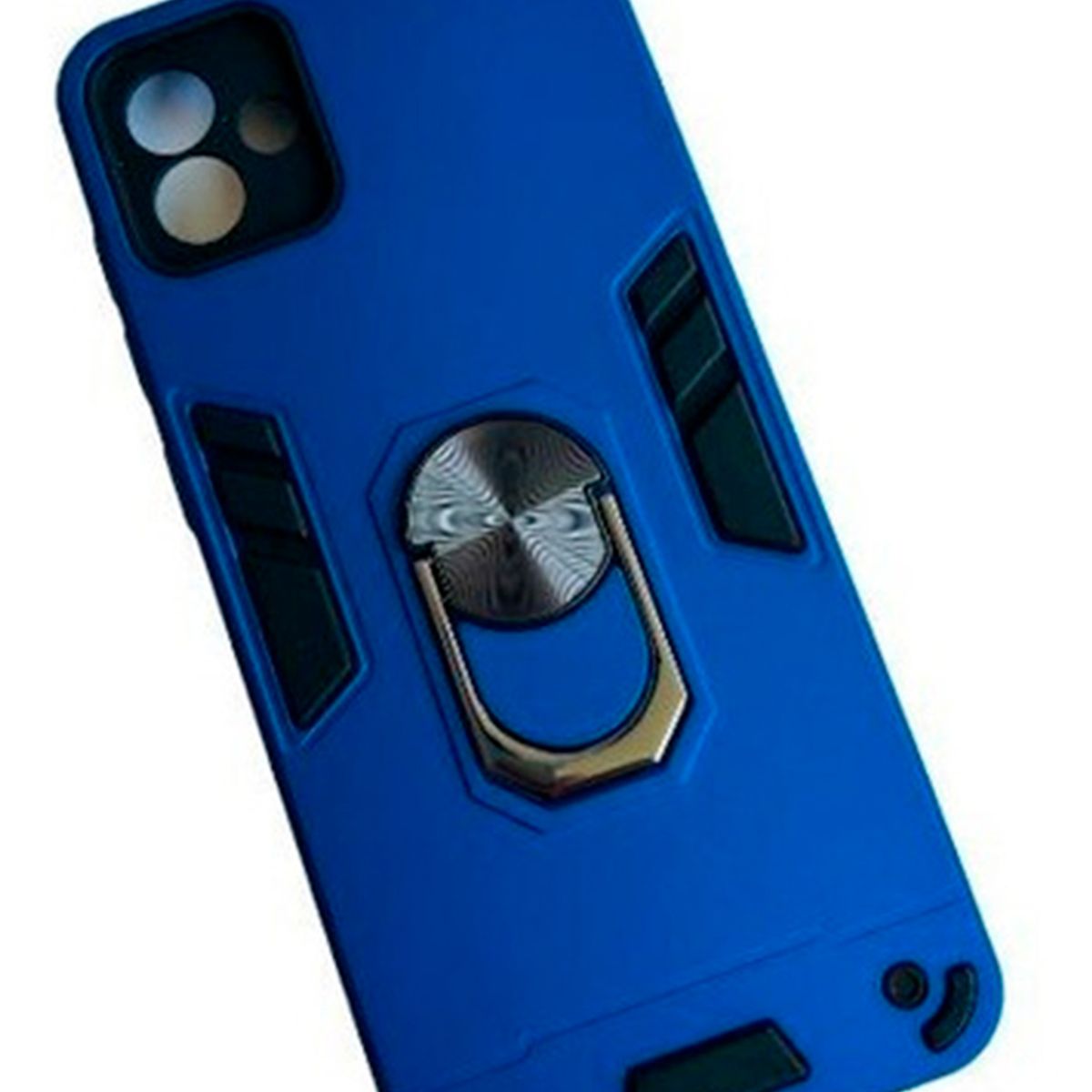 GENERICO - Carcasa Para Samsung A04 Normal Anti Golpes Anillo Azul