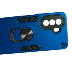 GENERICO - Carcasa Para Huawei Nova Y70 Anti Golpes Anillo Azul Rey