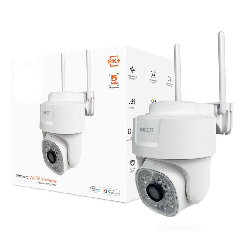 NEXXT SOLUTIONS - Camara de Seguridad Wifi Nexxt Home NHC-OP10 Outdoor PTZ