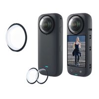 Cubiertas Protector Lentes para Cámara Insta360 X3 -