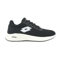 LOTTO - Zapatilla Running Mujer - Challenge Negro Blanco - Negro
