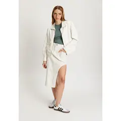 IO - Falda Mezclilla Blanco