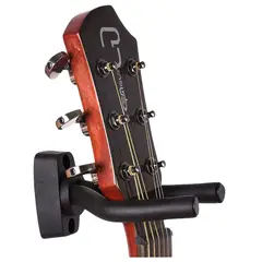 GENERICO - Soporte Guitarra Pared Colgador Bajo Y Ukelele Negro