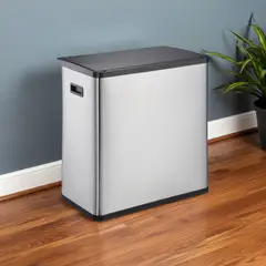 IGPRO - Basurero 60L Con Sensor Acero Inoxidable