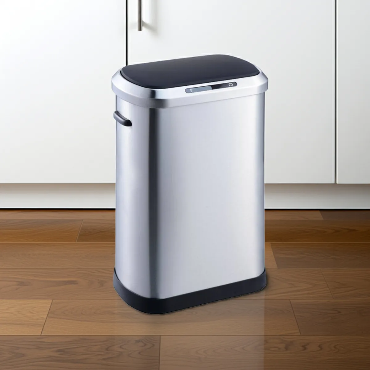 IGPRO - Basurero 50L Sensor Acero Inoxidable