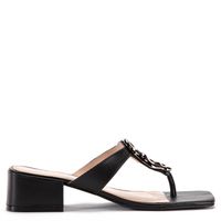 Sandalia - Tiara - - Negro