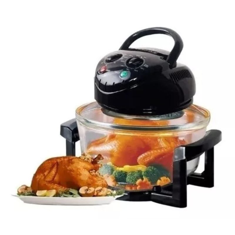 GENERICO - Horno Halógeno de 13L Cocina Saludable y Rápida