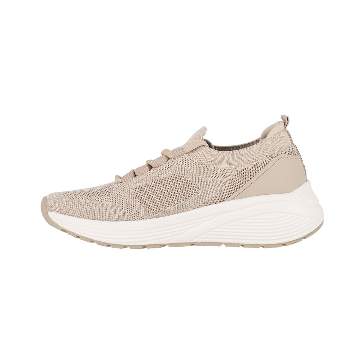 BAMERS - Zapatillas Plataforma Mujer Beige Bamers Venice