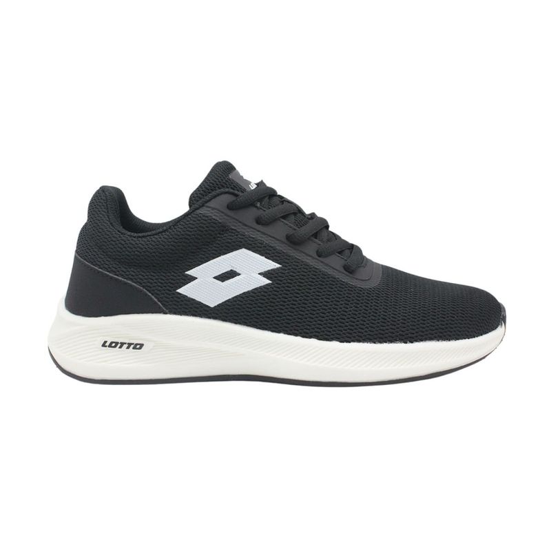 LOTTO - Zapatilla Running Juvenil Lotto - Challenge Negro Blanco - Negro