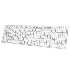 GENIUS - Teclado USB Slimstar 126 blanco