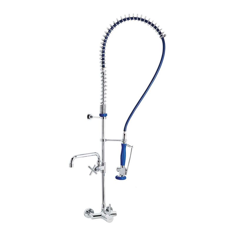 DULOX - Llave Prewash Prelavado Monomando Genebre 1743 04 Acero Inox