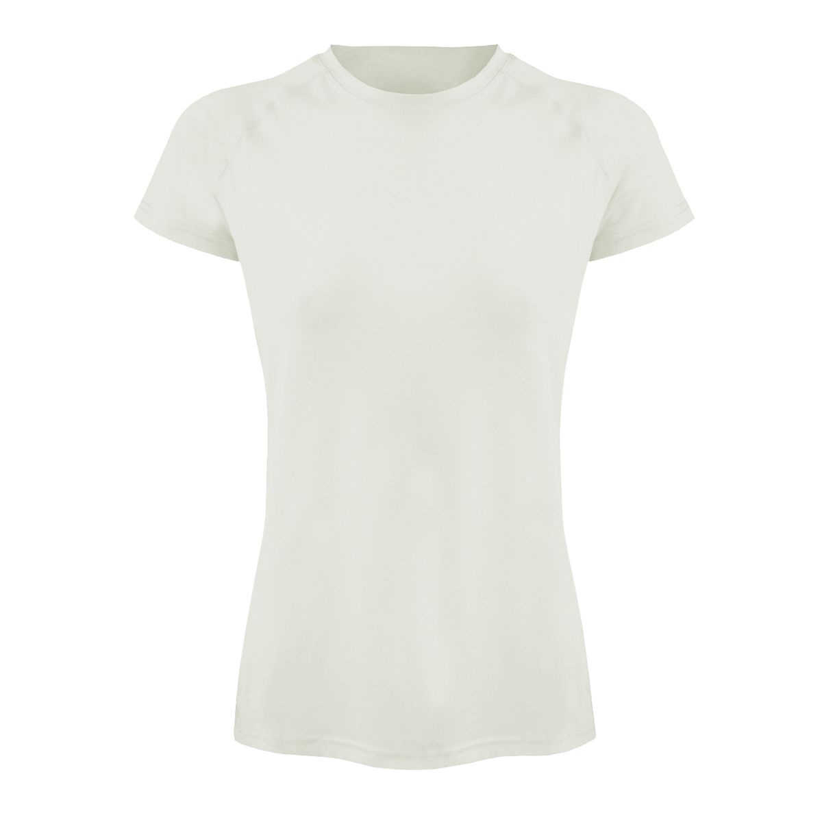 ANDESLAND OUTDOOR APPAREL - Polera Dry Fit Manga Corta Bangsi Essential Crema Mujer