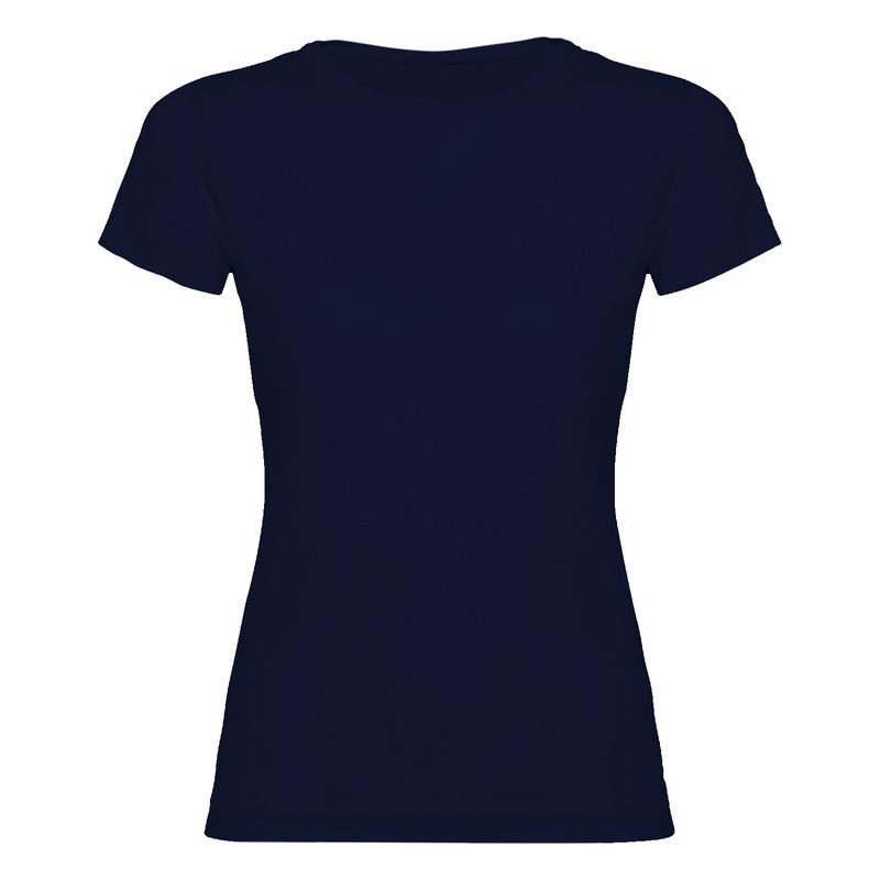 ANDESLAND OUTDOOR APPAREL - Polera Algodón Manga Corta Velox Pro Azul Mujer_.