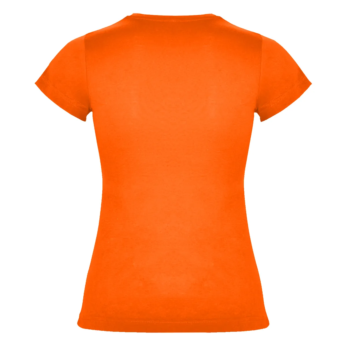 ANDESLAND OUTDOOR APPAREL - Polera Algodón Manga Corta Velox Pro Naranjo Mujer