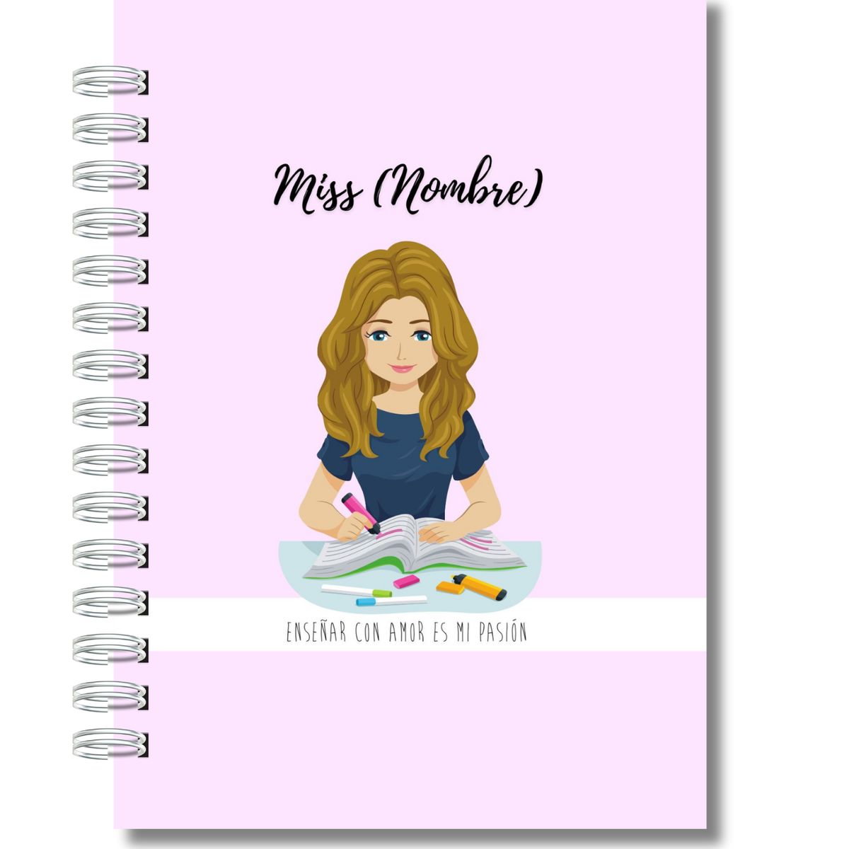 LITTLE PITTY - Agenda Asistente de Párvulos Rosa