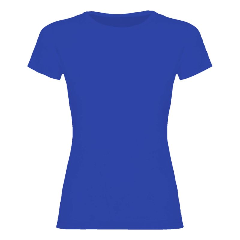 ANDESLAND OUTDOOR APPAREL - Polera Algodón Manga Corta Velox Pro Azulino Mujer