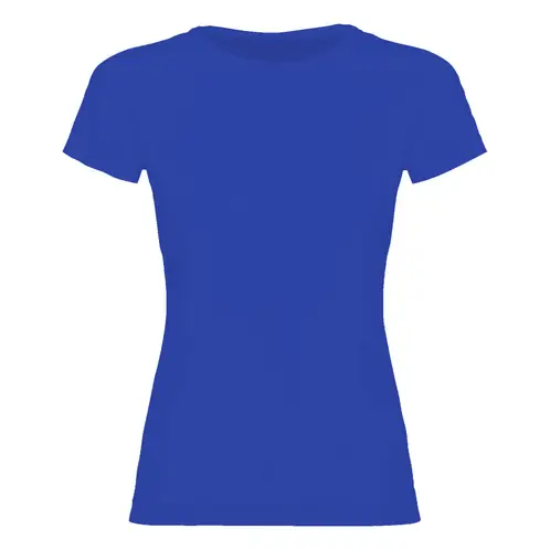 ANDESLAND OUTDOOR APPAREL - Polera Algodón Manga Corta Velox Pro Azulino Mujer