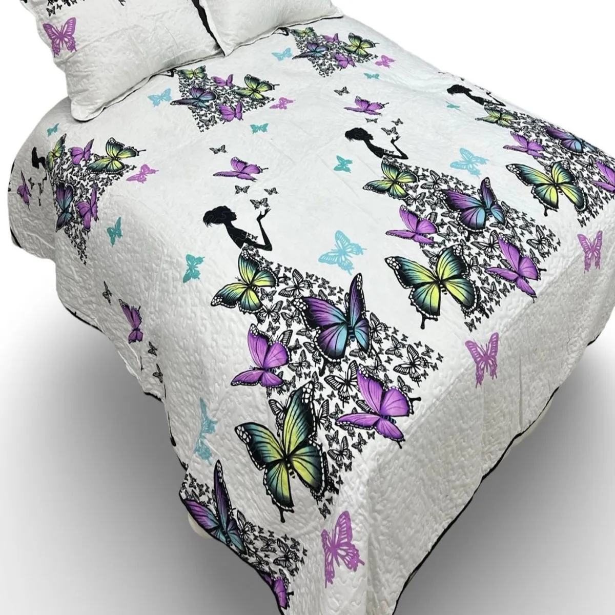 GENERICO - Cubrecama Quilt Luminoso 2 Plazas - Verano L6