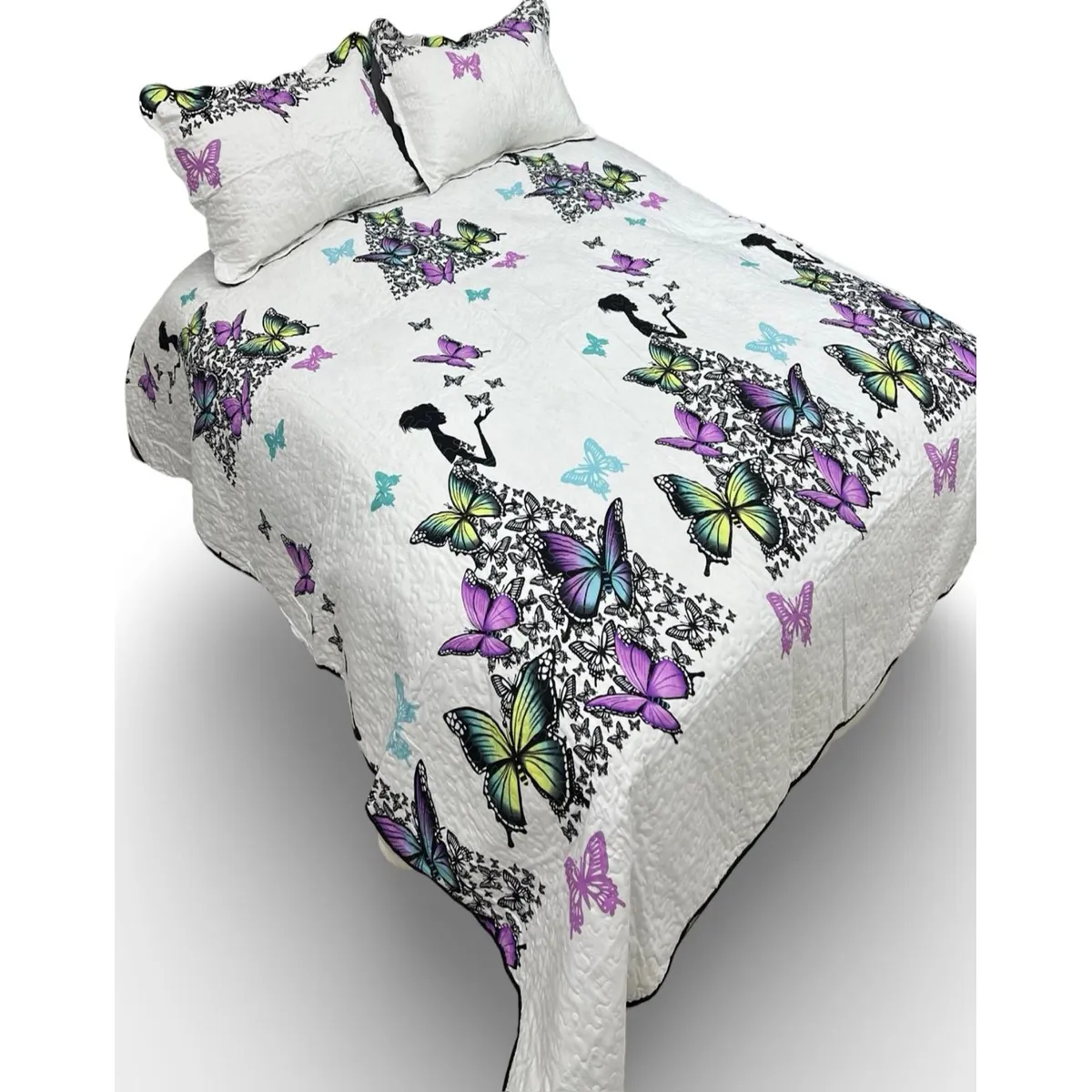 GENERICO - Cubrecama Quilt Luminoso 2 Plazas - Verano L6