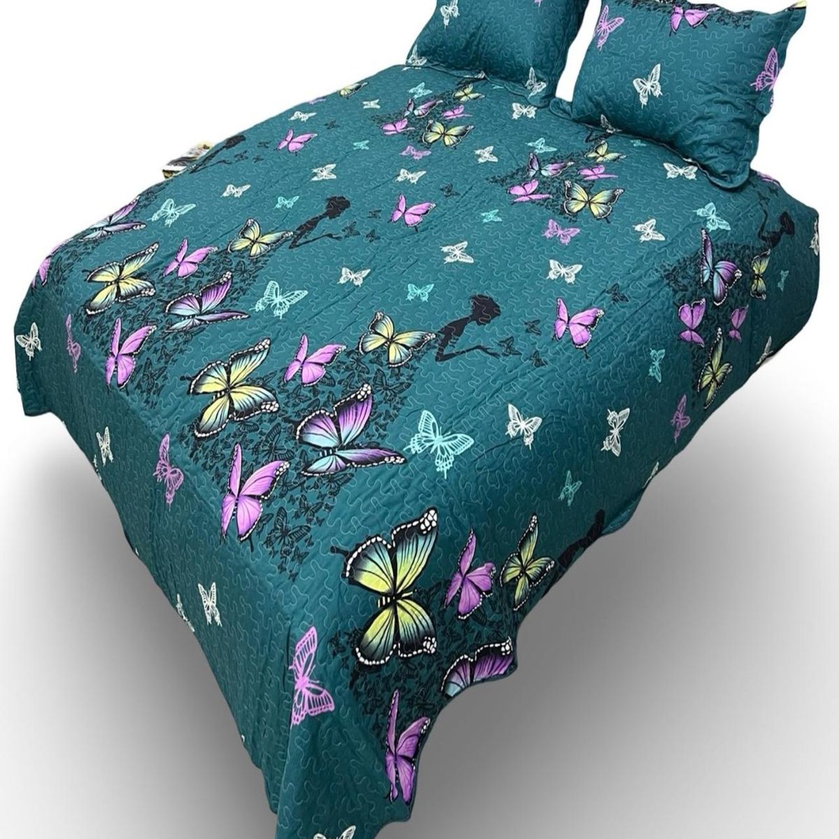 GENERICO - Cubrecama Quilt Luminoso 2 Plazas - Verano L14