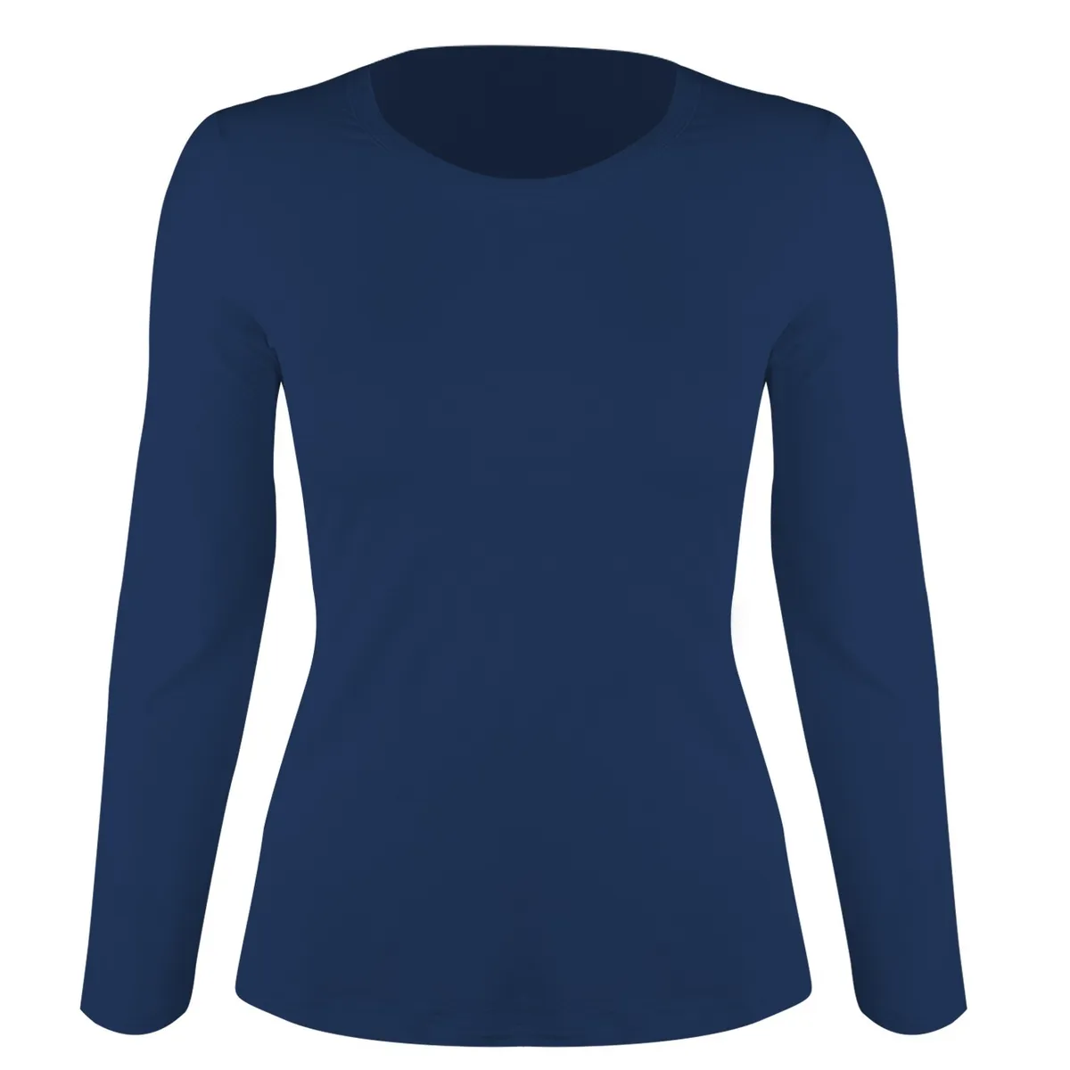 ANDESLAND OUTDOOR APPAREL - Polera Dry Fit Microperforado I Capa Sechurano Azul Mujer