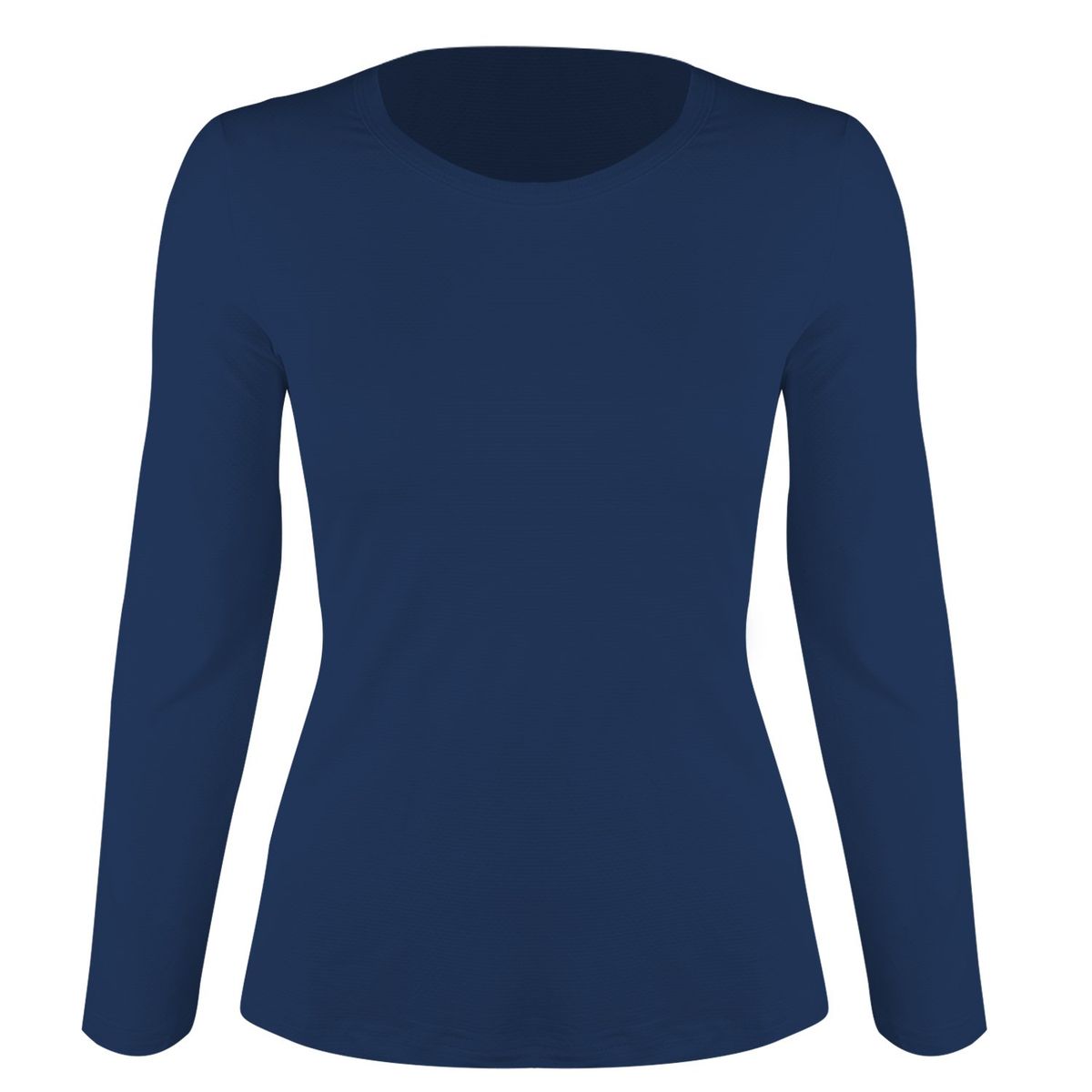 ANDESLAND OUTDOOR APPAREL - Polera Dry Fit Microperforado I Capa Sechurano Azul Mujer