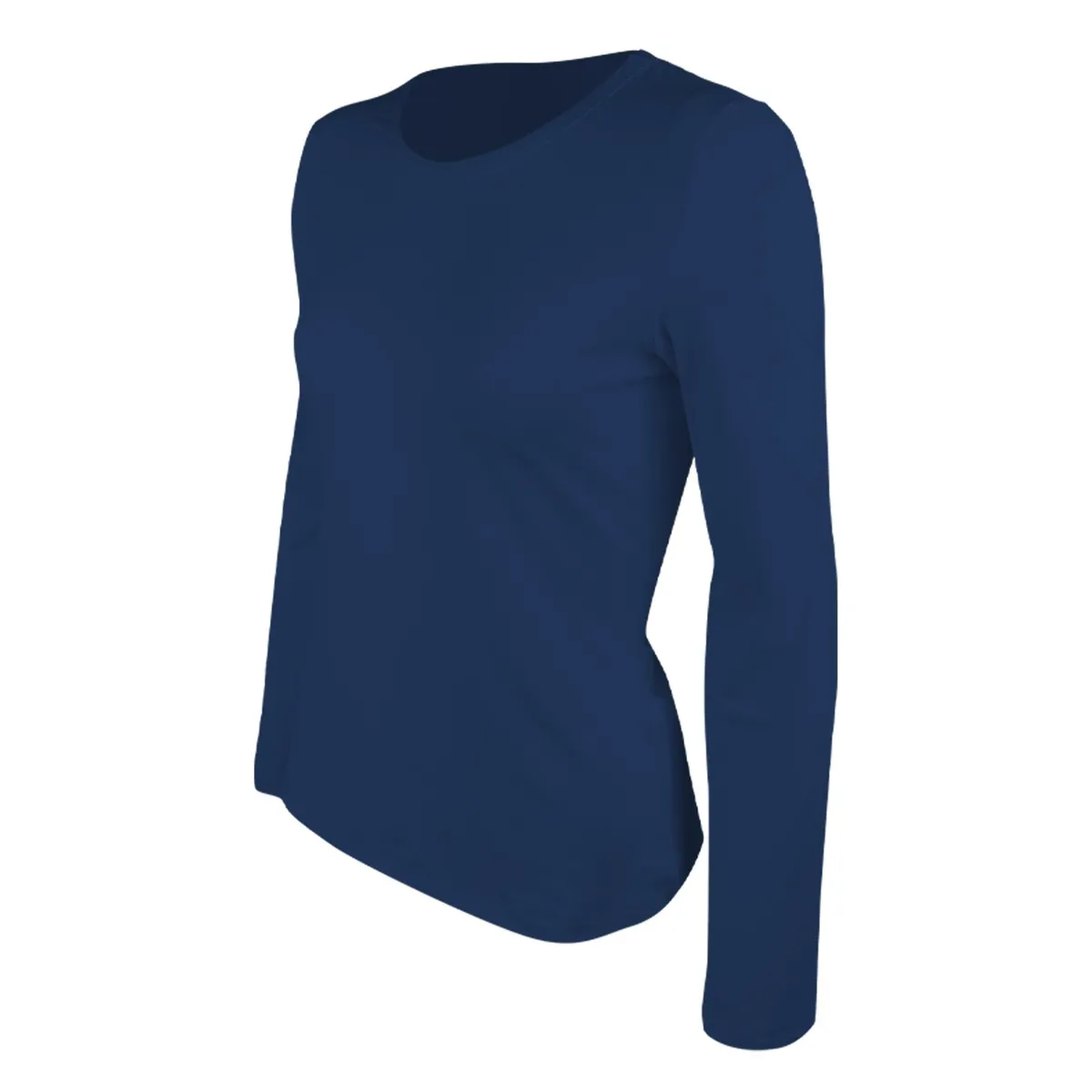 ANDESLAND OUTDOOR APPAREL - Polera Dry Fit Microperforado I Capa Sechurano Azul Mujer