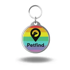 PET FIND - Placa identificación Petfind con GPS pasivo