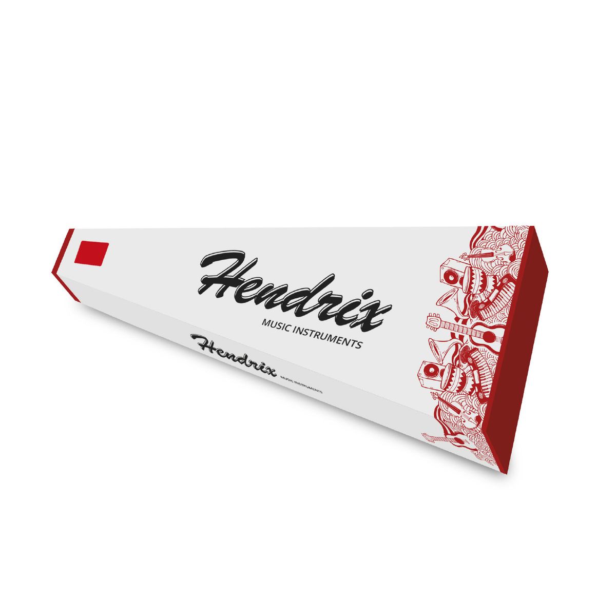 HENDRIX - Guitarra 39 Pulgadas Con Accesorios Color Negro - SC